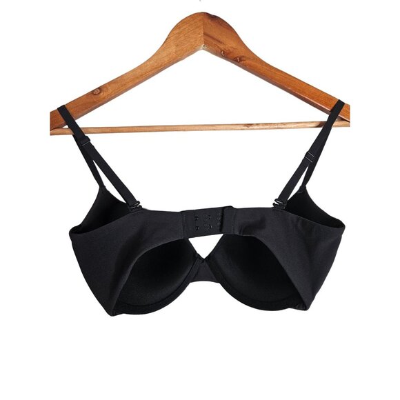 Skims Womens Black 32DD Padded Underwire Bra Adjustable Straps - Picture 9 of 11